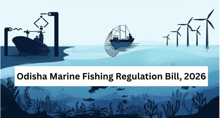 Odisha Marine Fishing Regulation Bill, 2026