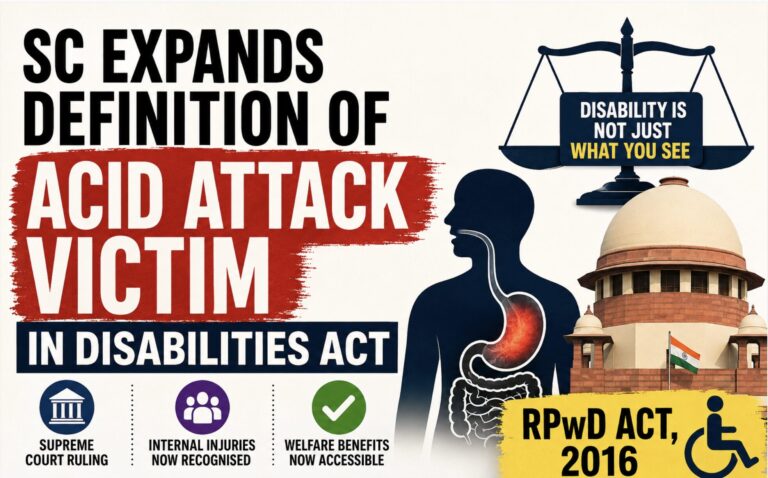 SC expands definition of Acid Attack Victim in Disabilities Act