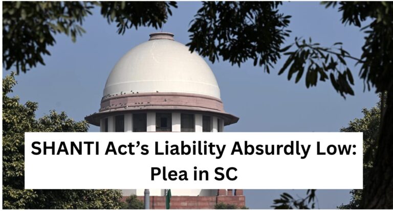 SHANTI Act’s Liability Absurdly Low