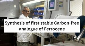 Synthesis of the first stable Carbon-free analogue of Ferrocene