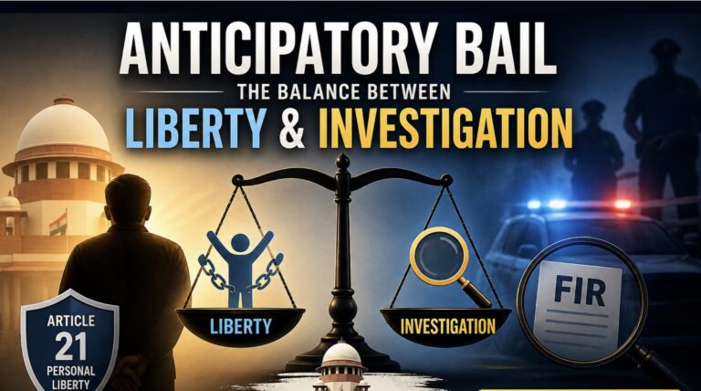 What is Anticipatory Bail?