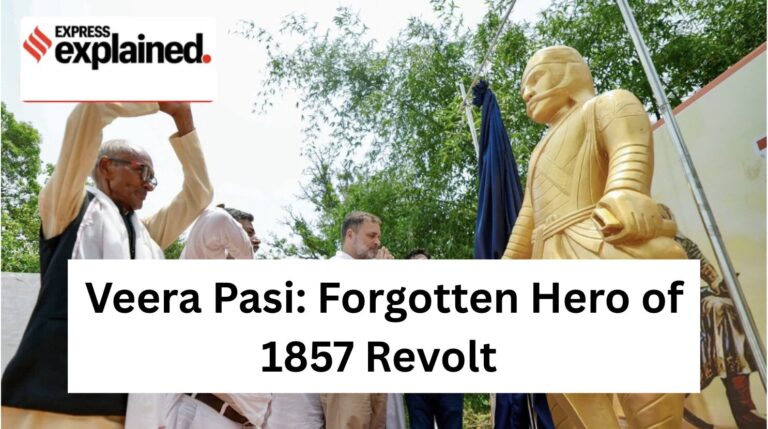 Who is Veera Pasi, the ‘forgotten hero’ of the 1857 Revolt?