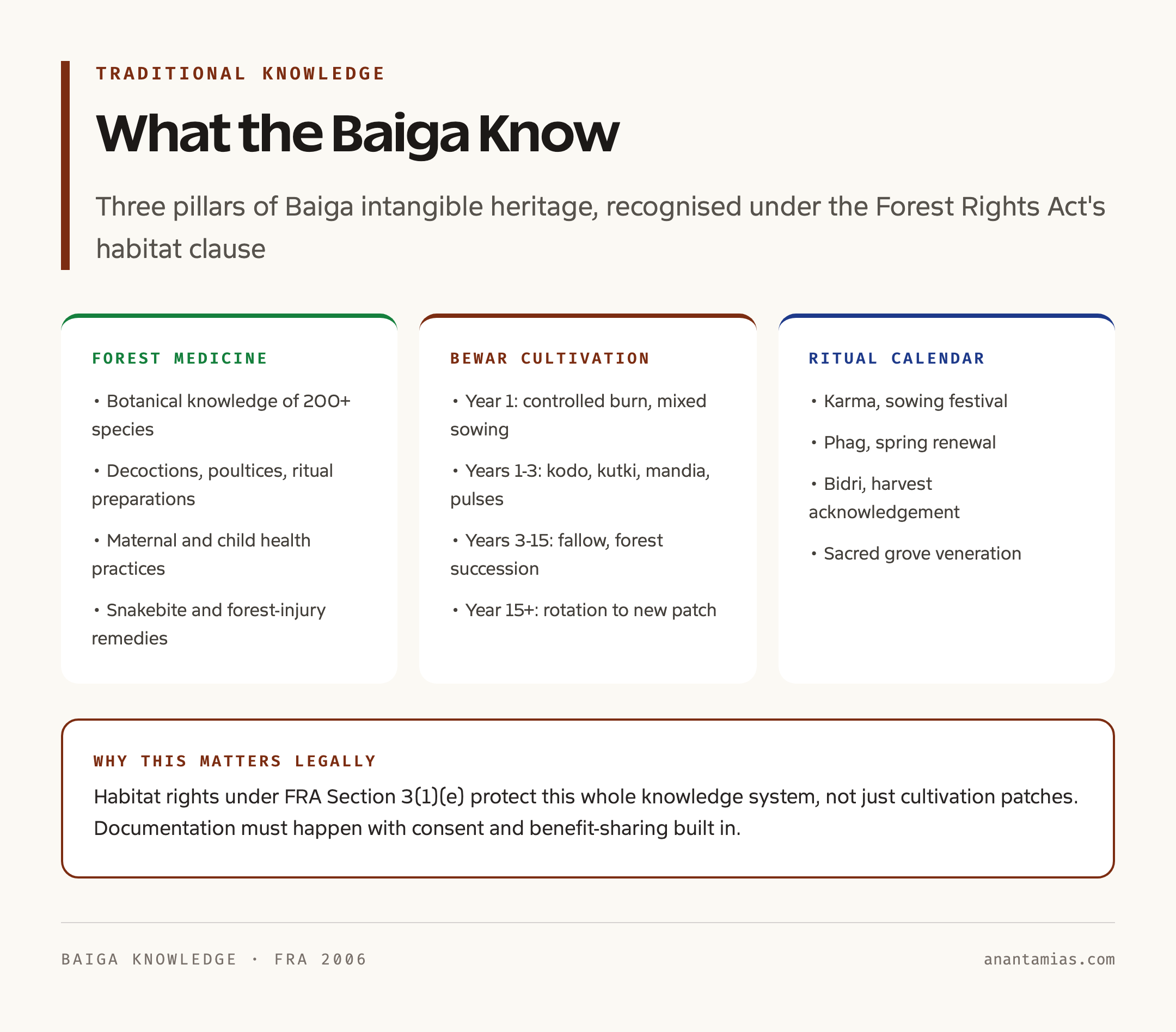 Baiga Traditional Knowledge System