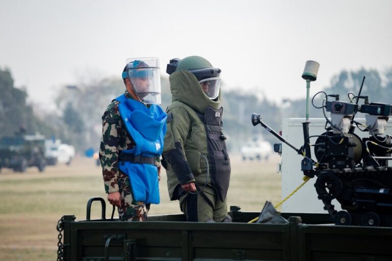 Bomb disposal equipment