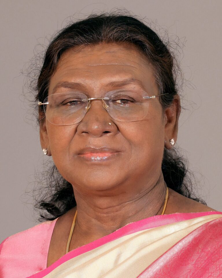 Droupadi Murmu official portrait