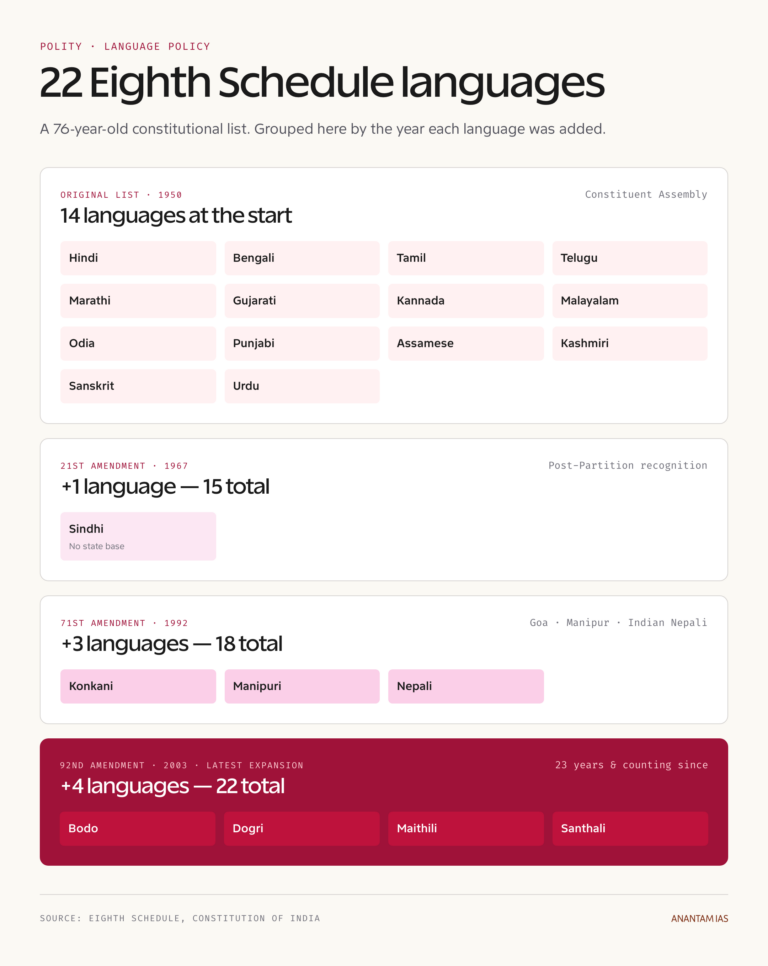 22 Eighth Schedule Languages at a Glance