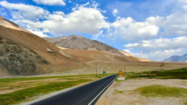 Mountain road in Ladakh — UPSC Mains essay topic Management of Indian Border Disputes