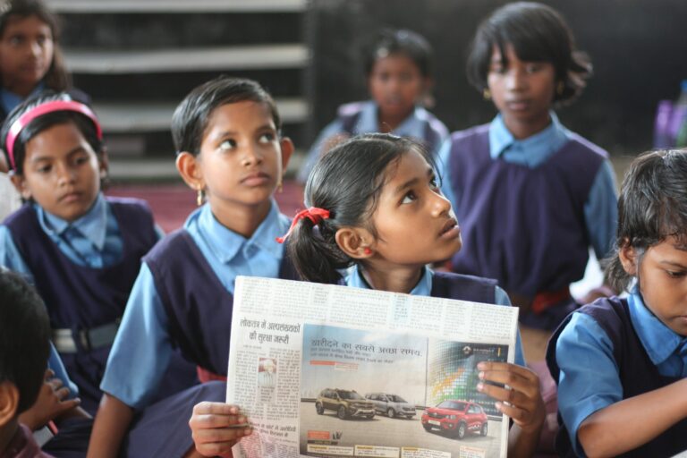 UPSC Mains essay topic Neglect of Primary Health Care and Education — Indian village government school classroom