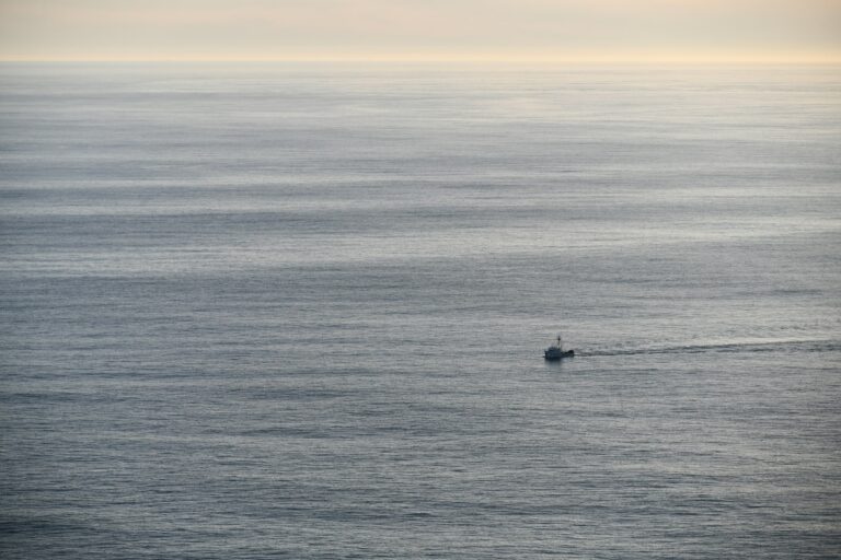 Ship leaving harbour at dusk — UPSC Mains essay topic A ship in harbour is safe but that is not what a ship is for (2022)