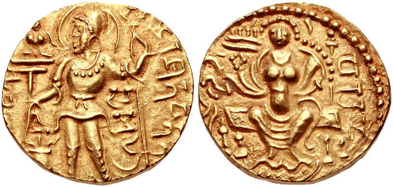 Gold Coin of Samudragupta