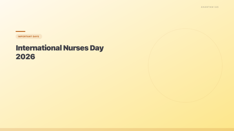 International Nurses Day 2026: Theme, History, WHO Data and UPSC Relevance - featured image for UPSC preparation