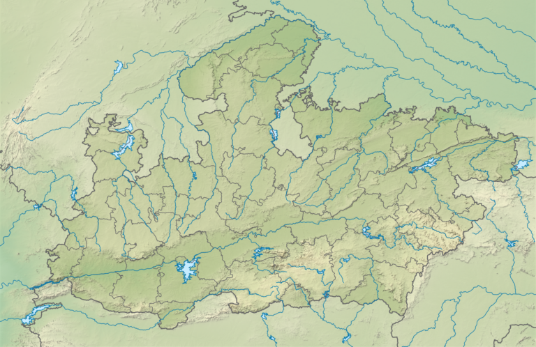 Map of Kuno National Park, Madhya Pradesh — cheetah reintroduction — May 2026 in news