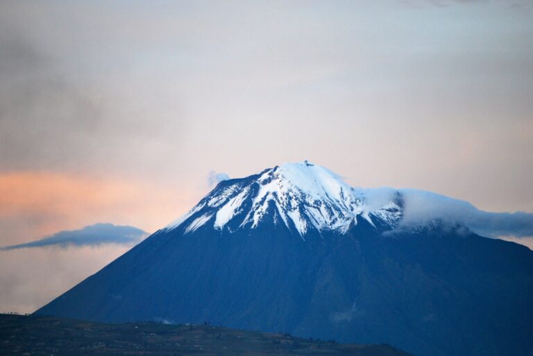 Tungurahua volcano Ecuador