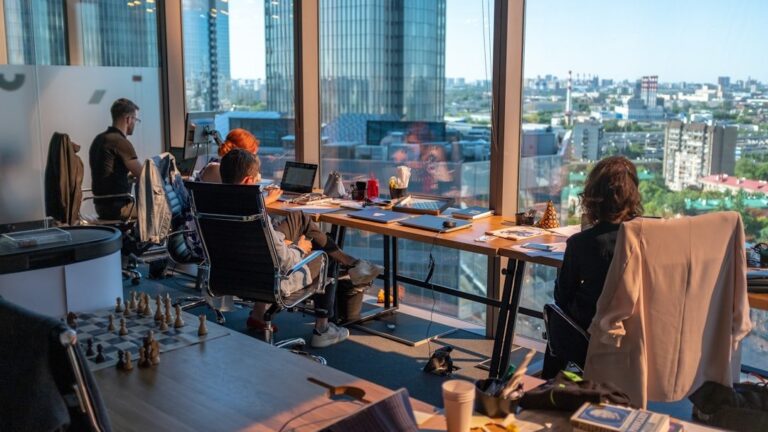 Professional career workspace