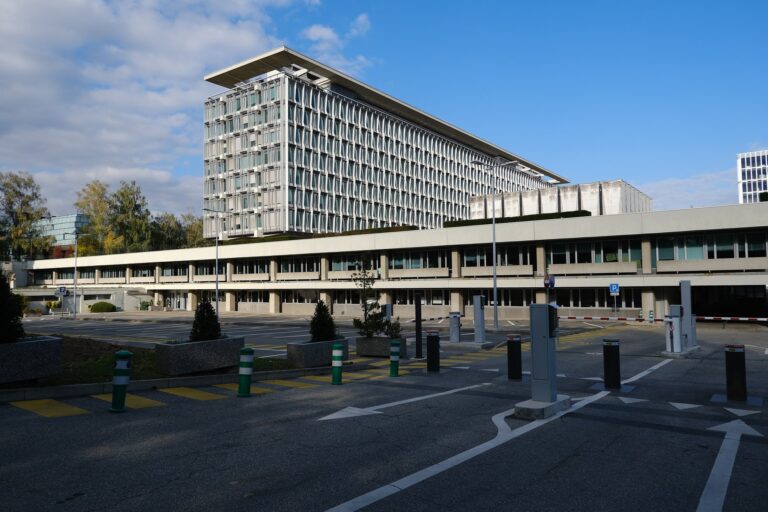 WHO headquarters in Geneva