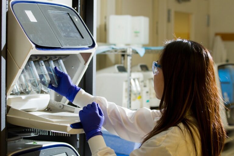 Genome sequencing in a laboratory