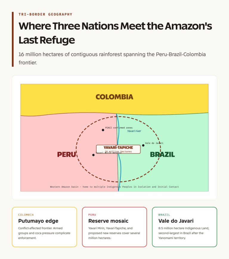 Yavarí-Tapiche Tri-Border: Peru, Brazil, Colombia