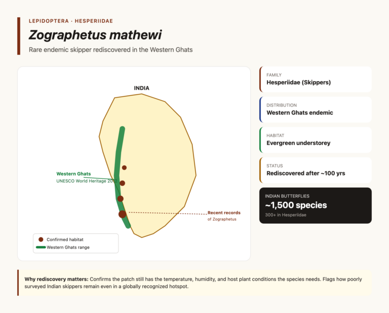 Zographetus mathewi Habitat and Range Map