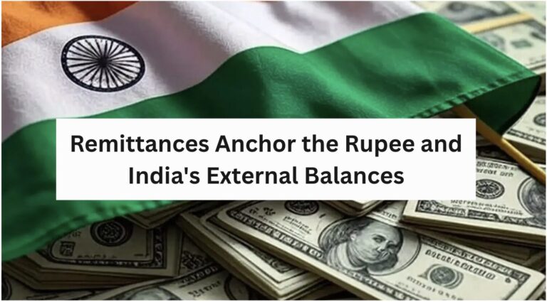 Remittances Anchor the Rupee and India's External Balances