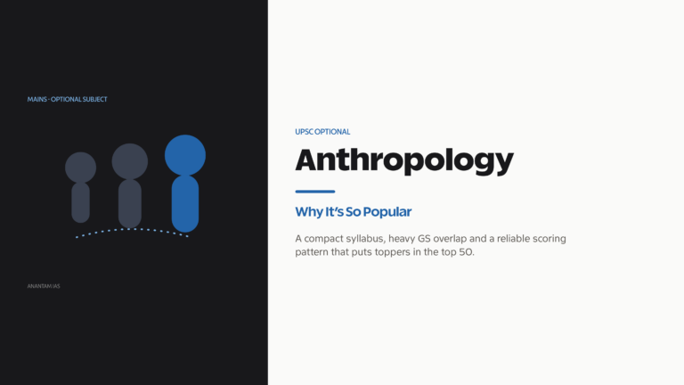 Anthropology optional for UPSC: why it is so popular among aspirants.