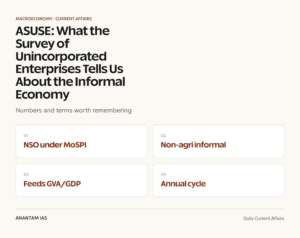 ASUSE: What the Survey of Unincorporated Enterprises Tells Us About the Informal Economy graphic 1 for UPSC current affairs