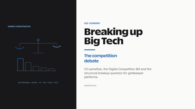 Breaking up Big Tech companies: the competition and antitrust debate.