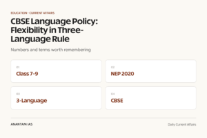 CBSE Language Policy: Flexibility in Three-Language Rule graphic 1 for UPSC current affairs