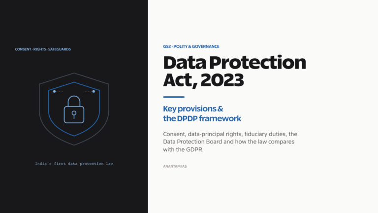 Digital Personal Data Protection Act, 2023: key provisions.