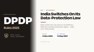 DPDP Rules, 2025 Notified: Phased Rollout and India's Data-Protection Compliance Architecture