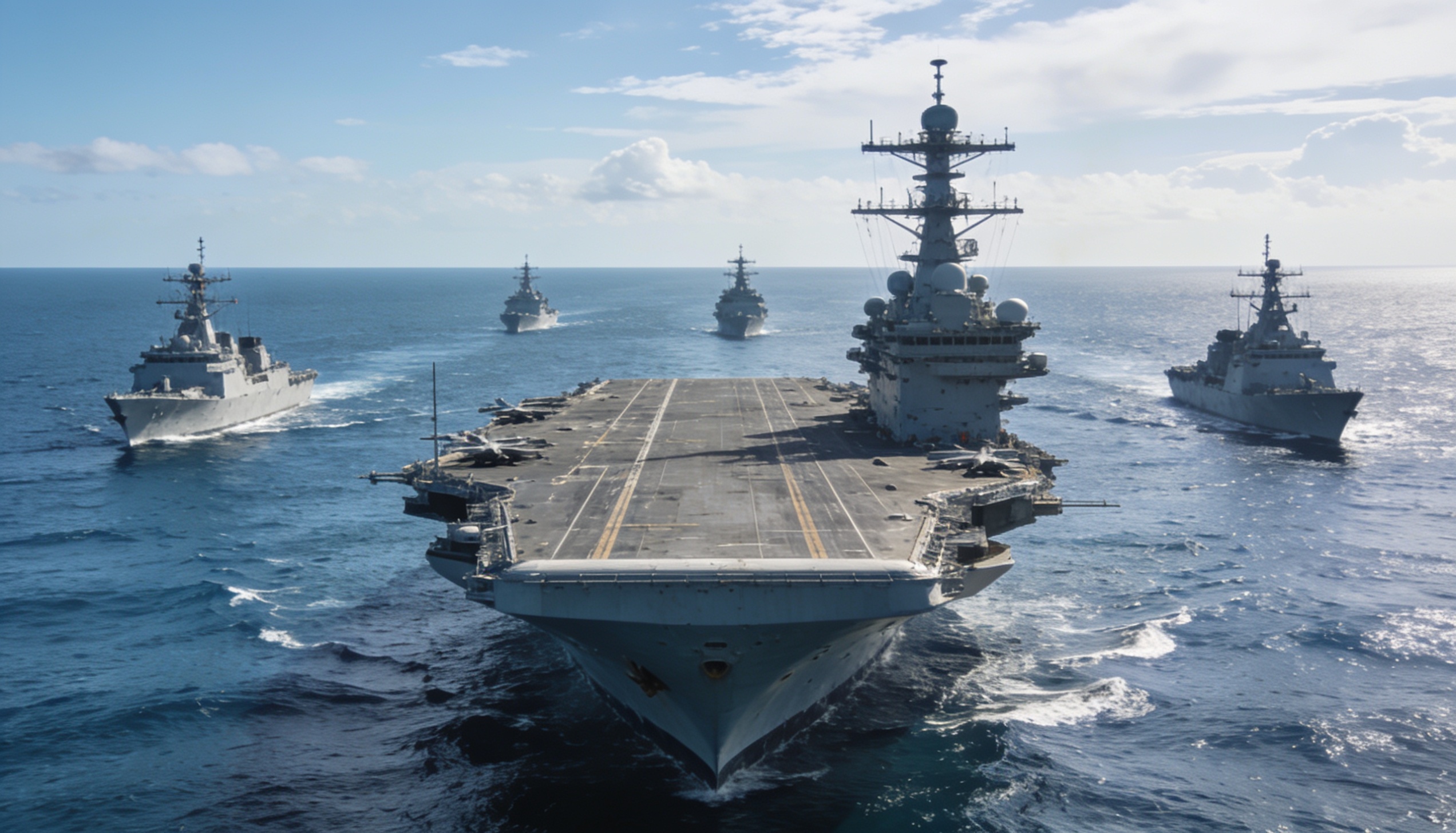 French Carrier Strike Group visits India to strengthen naval ties