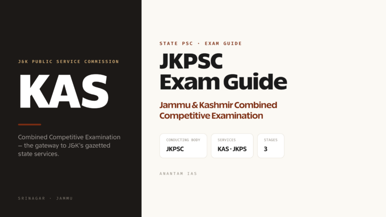 JKPSC: Jammu & Kashmir Combined Competitive Exam Guide