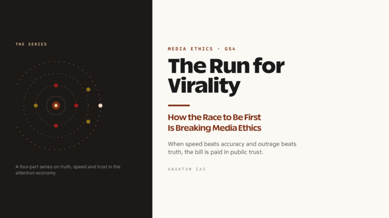The Run for Virality: How the Race to Be First Is Breaking Media Ethics