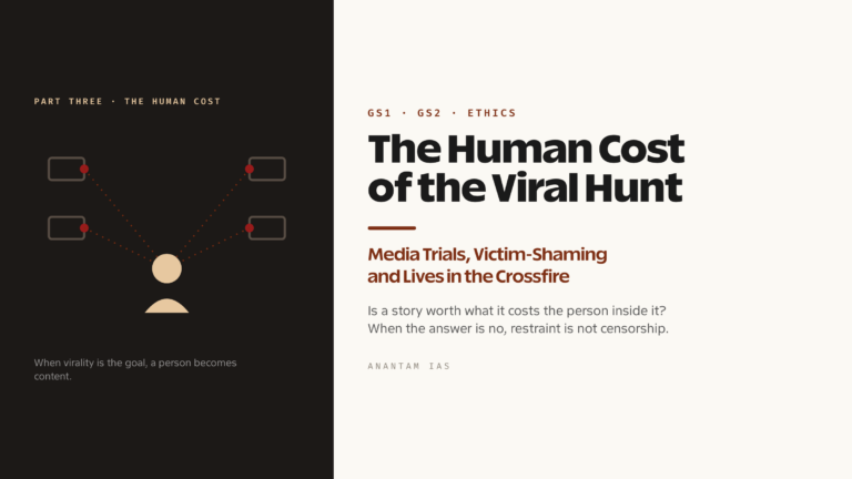 The Human Cost of the Viral Hunt: Media Trials, Victim-Shaming and Lives in the Crossfire