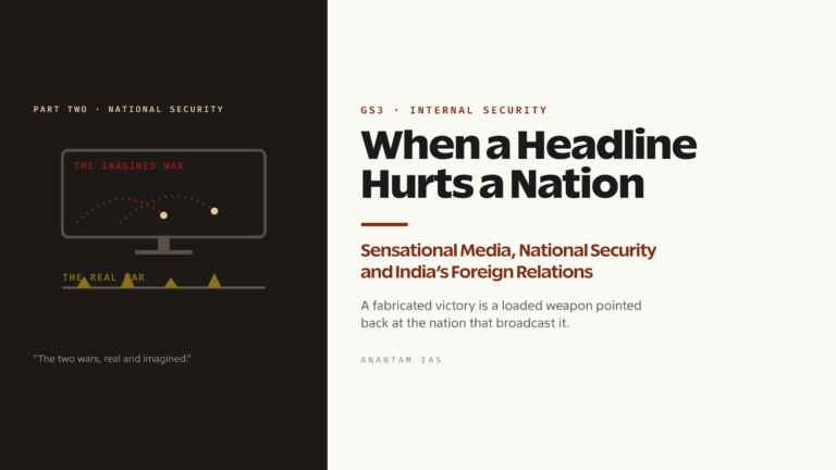 When a Headline Hurts a Nation: Sensational Media, National Security and India's Foreign Relations