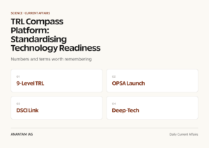 TRL Compass Platform: Standardising Technology Readiness graphic 1 for UPSC current affairs