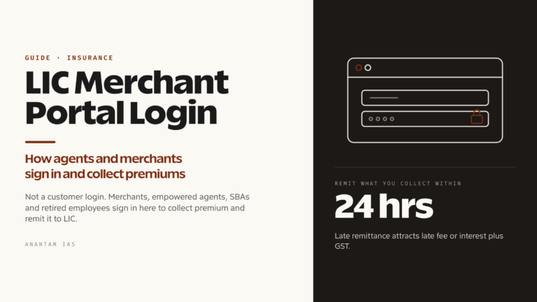 LIC Merchant Portal Login: How Agents and Merchants Sign In and Pay Premiums