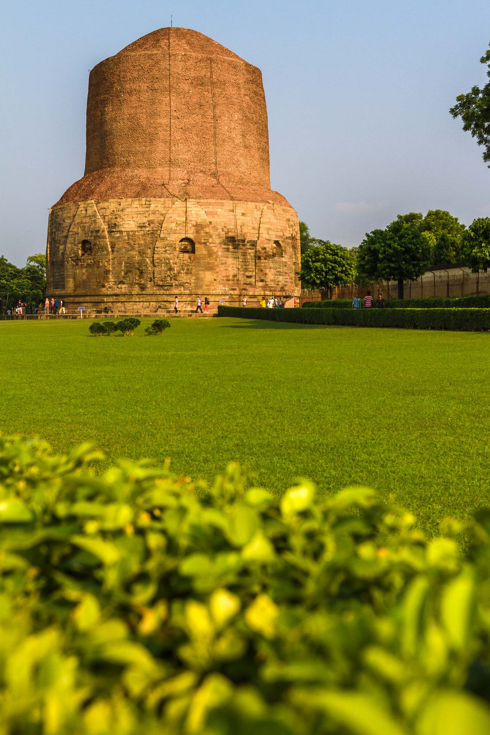 Dhamek Stupa at the ancient Buddhist site of Sarnath
