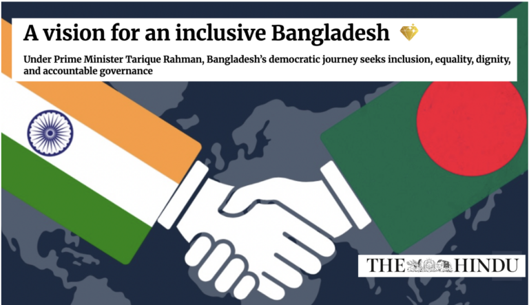 A vision for an inclusive Bangladesh