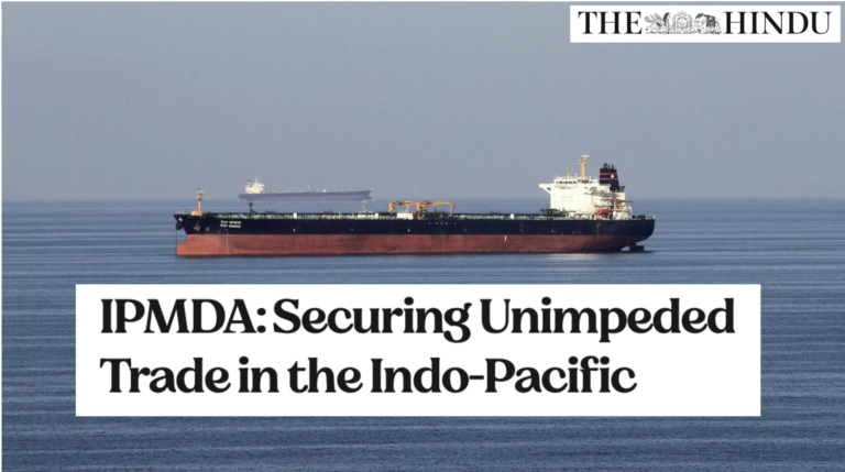 IPMDA: Securing Unimpeded Trade in the Indo-Pacific