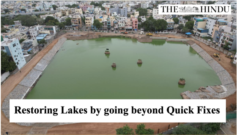 Restoring lakes by going beyond quick fixes