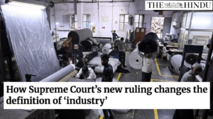 Supreme Court Revisits the Definition of ‘Industry’