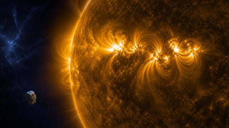 Clustered brightenings in a solar active region observed before a major flare