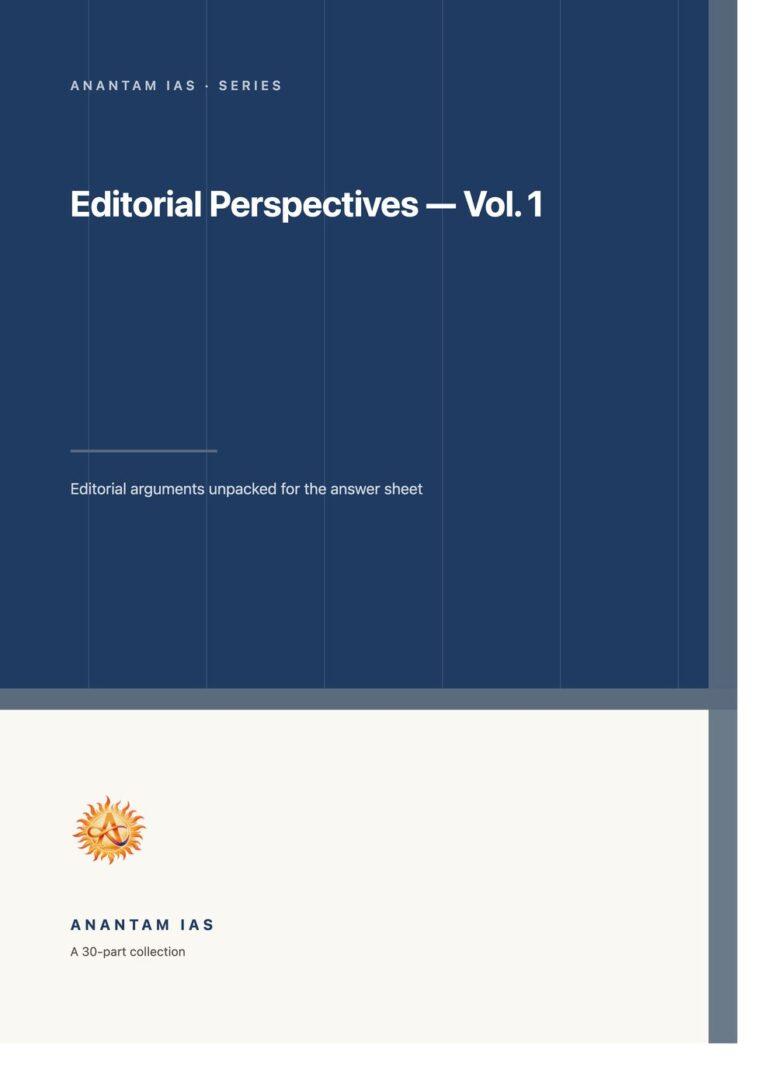 Editorial Perspectives — Vol. 1