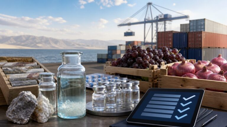 Lithium drill cores, medicines, farm produce and digital trade documents representing India-Argentina economic cooperation