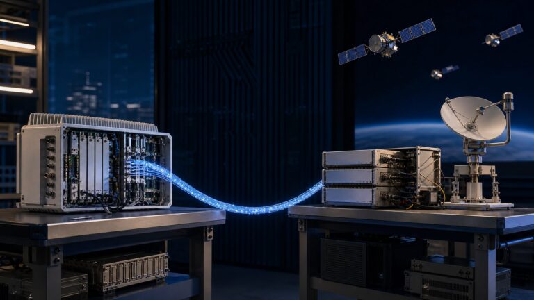 Modular telecom equipment, fibre links and low-orbit satellites representing India-Brazil ICT cooperation