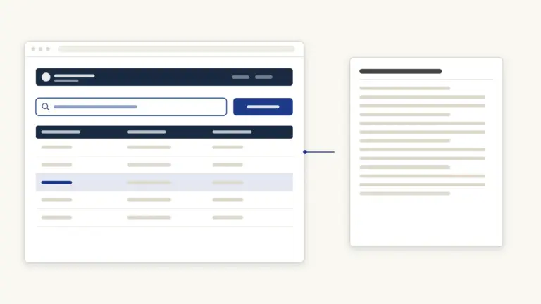 The state-wise lookup with one matched entry, and the notified list behind it