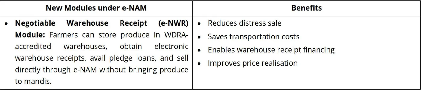 Problems with agricultural marketing under APMC — table from the Anantam IAS Mains QIP Indian Economy 5 handout