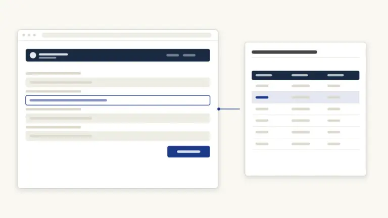 The self-registration form, and the visit register the RCH ID accumulates