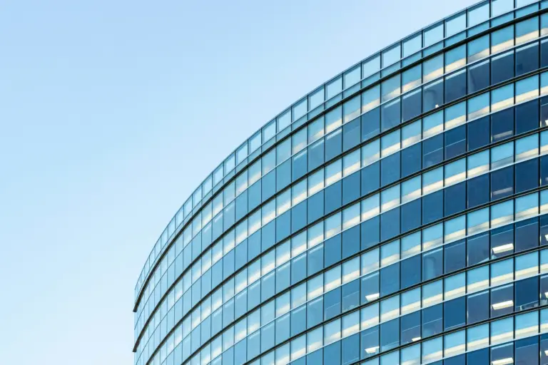 The glass frontage of a regulatory authority's office