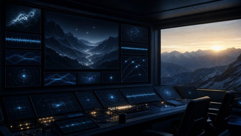 Sensor and anti-drone feeds converging in a smart border command centre
